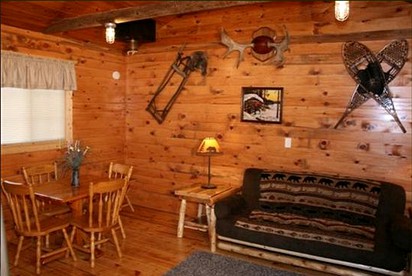 Family-Friendly Lodge Suite Rental Located near Smoky Hills State Forest in Osage, Minnesota - glamping.directory