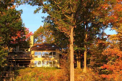 Sunny Suite Rental with Amazing Views near Ithaca, New York - glamping.directory