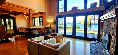 Cozy Lakeside Getaway with Panoramic Water & Mountain Views in Greenville, Maine - Greenville, Maine - glamping.directory