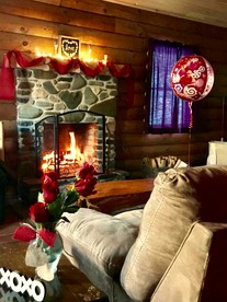 Rustic Log Cabin #6 - "Fireside" Near Franconia Notch State Park - Lisbon, New Hampshire - glamping.directory