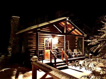 Rustic Log Cabin #6 - "Fireside" Near Franconia Notch State Park - glamping.directory