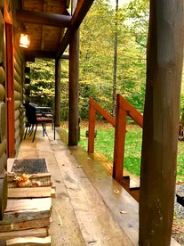 Rustic Log Cabin #6 - "Fireside" Near Franconia Notch State Park - Lisbon, New Hampshire - glamping.directory