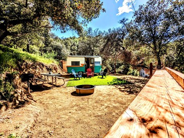 Caravan by the Lake: Retro Glamping in Santa Ysabel, CA - glamping.directory