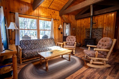 Spacious Getaway Series Houseboat with Water Slide & Penthouse Deck Near Babbitt, Minnesota - Babbitt, Minnesota - glamping.directory