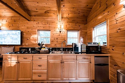 Pet-Friendly, Rustic Cottage with Access to Messalonskee Lake and Views of Belgrade Stream with Hot Tub in Maine - Belgrade, Maine - glamping.directory