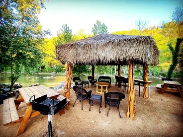 Tent #E & Cabana #6's Ultimate Family Glamping Getaway in New Braunfels, TX - New Braunfels, Texas - glamping.directory