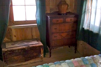 Secluded Cabin Rental Surrounded by Meadows in Big Bear City, California - Big Bear City, California - glamping.directory