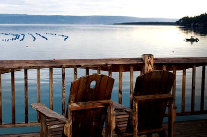 Rustic Log Cabin Rentals in Kachemak Bay, Alaska - Halibut Cove, Alaska - glamping.directory
