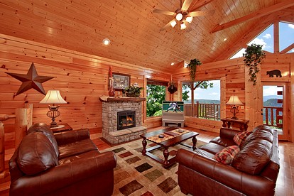 Incredible Great Smoky Mountains Cabin Rental for Romantic Getaways in Tennessee - Pigeon Forge, Tennessee - glamping.directory