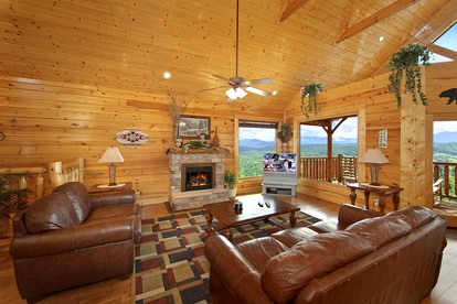 Incredible Great Smoky Mountains Cabin Rental for Romantic Getaways in Tennessee - Pigeon Forge, Tennessee - glamping.directory