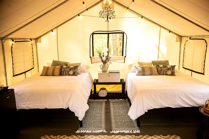 Comfortable Safari Tent Incredible to Reconnect with Nature in Brasstown, North Carolina - Brasstown, North Carolina - glamping.directory