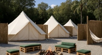Luxurious Bell Tent for a Peaceful Glamping Escape near Brownfield, Texas - Brownfield, Texas - glamping.directory
