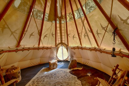 Teepees by the River, Garden Valley, Idaho - Garden Valley, Idaho - glamping.directory
