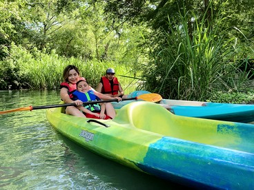 Family Escape by the Water: Fully Equipped Waterfront Tented Cabin Getaway in Cibolo, TX - Cibolo, Texas - glamping.directory