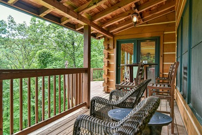 Stunning Mountain Cabin with Hot Tub and Game Room Near Asheville in Old Fort, NC - Old Fort, North Carolina - glamping.directory