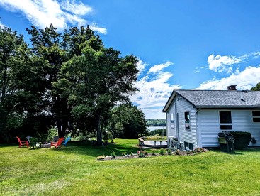 Charming Waterview Cottage with Sunset Views & Private Deck Near Acadia National Park | Ellsworth, Maine - glamping.directory