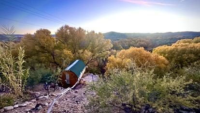 Amazing Unique Barrel Pod with Incredible Views for an Unforgettable Romantic Getaway near Lake Montezuma, Arizona - Lake Montezuma, Arizona - glamping.directory