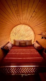 Amazing Unique Barrel Pod with Incredible Views for an Unforgettable Romantic Getaway near Lake Montezuma, Arizona - Lake Montezuma, Arizona - glamping.directory