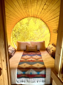 Amazing Unique Barrel Pod with Incredible Views for an Unforgettable Romantic Getaway near Lake Montezuma, Arizona - Lake Montezuma, Arizona - glamping.directory