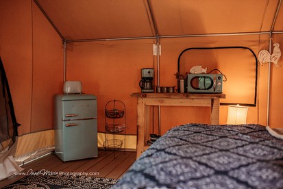 Beautiful Tent Ideal for Luxury Camping in Vermont - Springfield, Vermont - glamping.directory