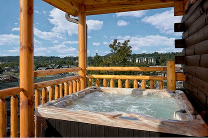 Family Cabin with Indoor Pool, Hot-Tub and Pool Table in Tennessee - Pigeon Forge, Tennessee - glamping.directory