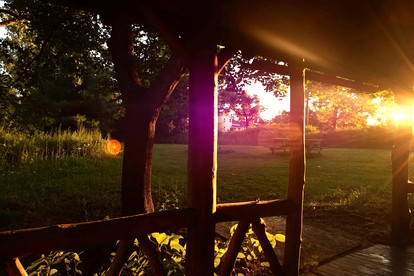 Rustic Cabin Overlooking the Beautiful Seneca Lake in New York - Hector, New York - glamping.directory