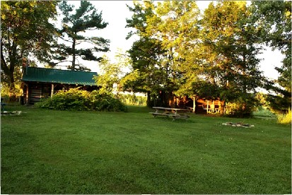 Rustic Cabin Overlooking the Beautiful Seneca Lake in New York - Hector, New York - glamping.directory