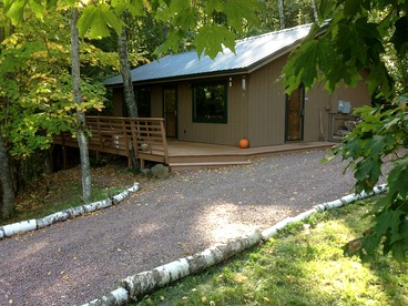 Secluded Waterfront Cabin Rental on Lake Superior near Red Cliff, Wisconsin - glamping.directory