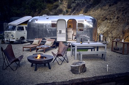 Secluded Pet Friendly Airstream in Calabasas, California - Calabasas, California - glamping.directory