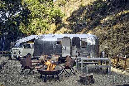 Secluded Pet Friendly Airstream in Calabasas, California - glamping.directory