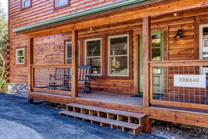 Pigeon Forge Adventures in this Spacious Cabin Rental for Group Glamping in Tennessee - Pigeon Forge, Tennessee - glamping.directory