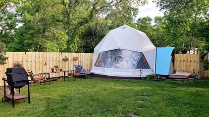 Romantic Glamping Dome in the Catskill Mountains near Woodstock, New York - Windham, New York - glamping.directory