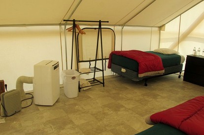 Glamping Tents at Western Ranch with Views of Grand Canyon Plateau, Arizona - Meadview, Arizona - glamping.directory