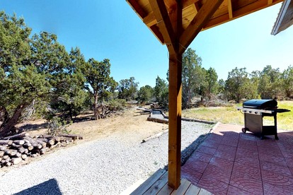 Cozy Cottage with Fire Pit and BBQ Nestled in the Cedar Trees in Blanding, Utah - Blanding, Utah - glamping.directory