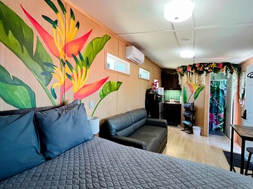 Romantic Hillside Tiny House with Scenic Views & Private Patio Near San Diego, El Cajon CA - El Cajon, California - glamping.directory
