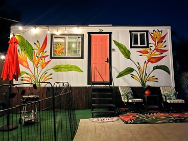 Romantic Hillside Tiny House with Scenic Views & Private Patio Near San Diego, El Cajon CA - glamping.directory