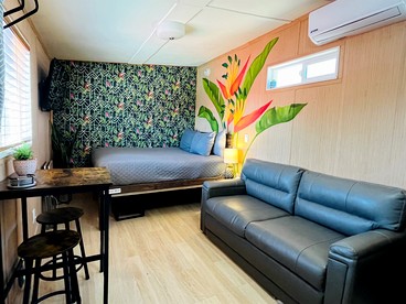 Romantic Hillside Tiny House with Scenic Views & Private Patio Near San Diego, El Cajon CA - El Cajon, California - glamping.directory