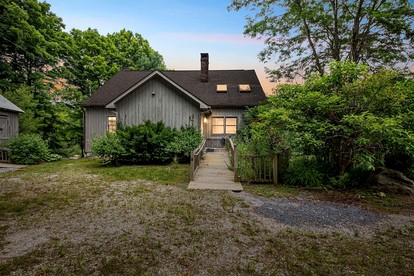 Awesome Cottage with Fireplace and Swimming Pool in Sunderland, Vermont - glamping.directory