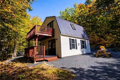 Secluded Cabin with River Access in Greenville, Maine - glamping.directory