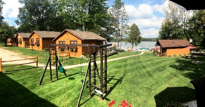 Lovely Lakefront Cabin Rental for Five Guests in West Branch, Michigan - West Branch, Michigan - glamping.directory