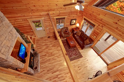 Elegant Cabin Rental for a Great Smoky Mountains Getaway - Gatlinburg, Tennessee - glamping.directory