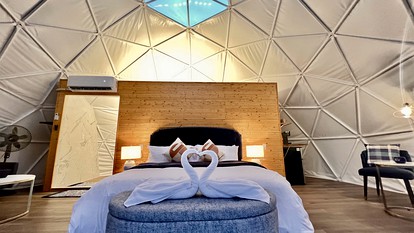 Sublime Glamping Dome in Texas for Memorable Vacations in Burnet - US, Texas - glamping.directory
