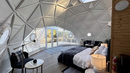 Sublime Glamping Dome in Texas for Memorable Vacations in Burnet - US, Texas - glamping.directory