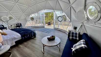 Sublime Glamping Dome in Texas for Memorable Vacations in Burnet - US, Texas - glamping.directory