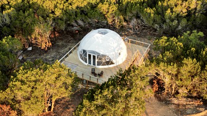 Sublime Glamping Dome in Texas for Memorable Vacations in Burnet - US, Texas - glamping.directory