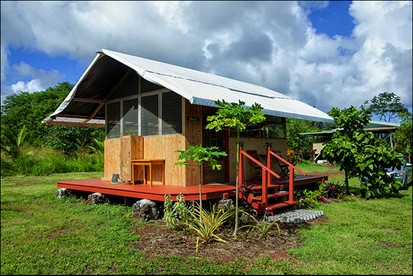 Studio Cabin Rental Nestled in the Puna Rainforest on Hawaii's Big Island - glamping.directory