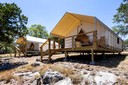 Large Pet Friendly Safari Tent, Perfect for Glamping in Texas - glamping.directory