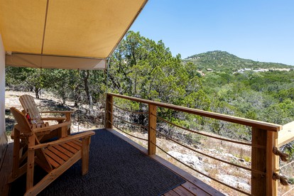 Large Pet Friendly Safari Tent, Perfect for Glamping in Texas - Boerne, Texas - glamping.directory