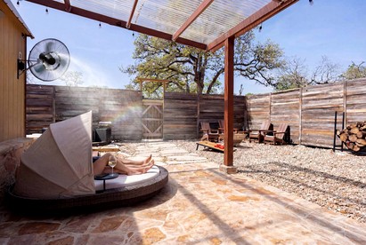 Off-Grid Luxurious Tiny Cabin with Incredible Outdoor and Indoor in Texas - Wimberley, Texas - glamping.directory