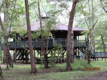 Georgia's Family-Friendly Octagon Cabin Getaway in Claxton - glamping.directory
